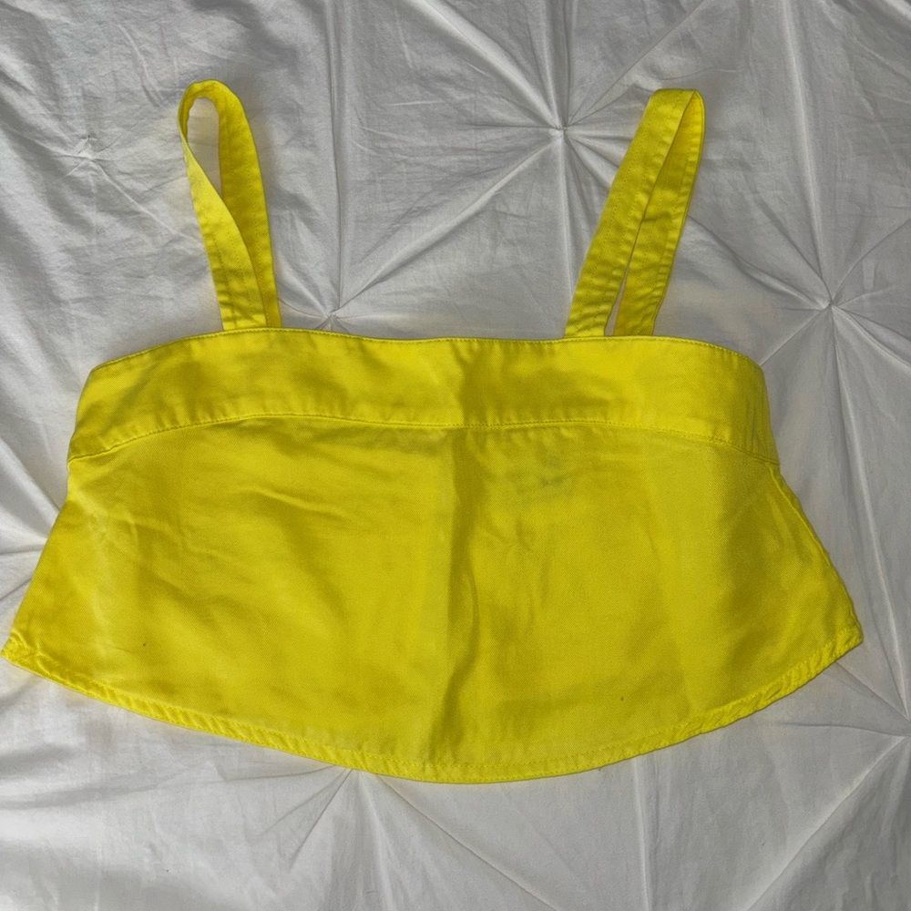 Wilfred (Aritzia) Yellow Tank Top